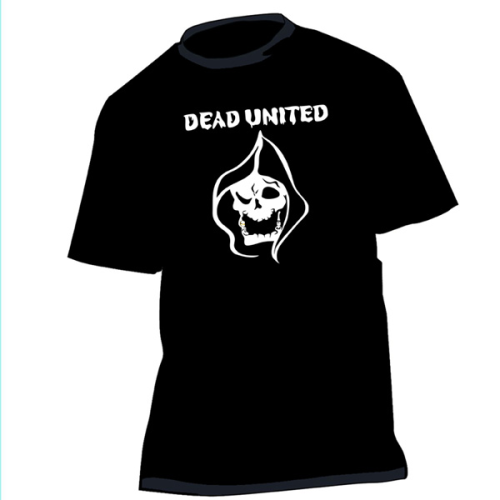 4 Shirt or Girlie DEAD UNITED logoskull